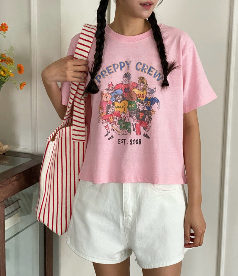 Diana - Korean Women Fashion - #womensfashion - Crew Tee - 6