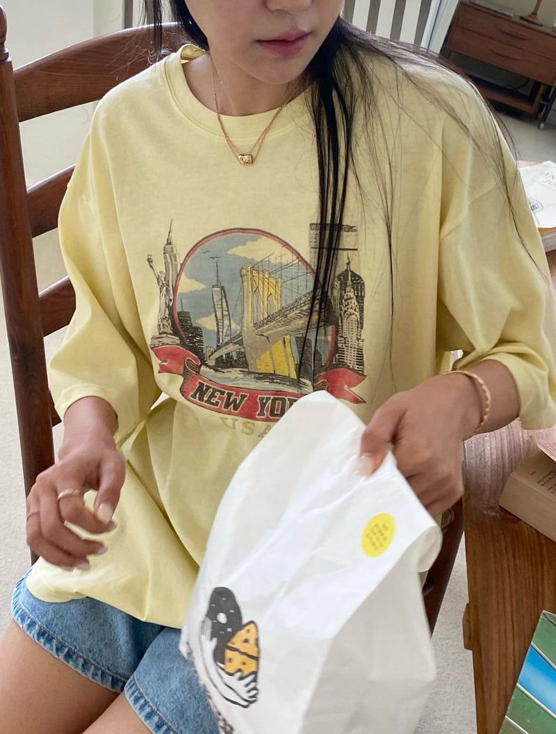 Diana - Korean Women Fashion - #womensfashion - Bridge Tee - 11