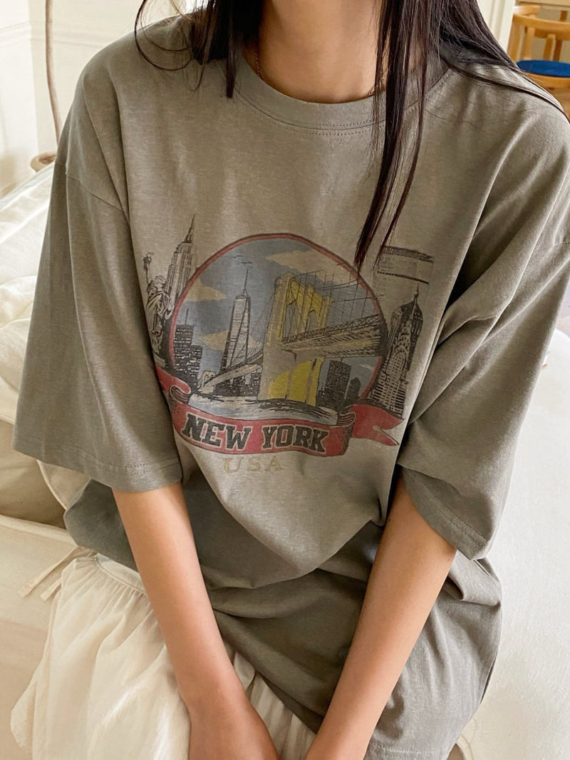 Diana - Korean Women Fashion - #womensfashion - Bridge Tee - 5