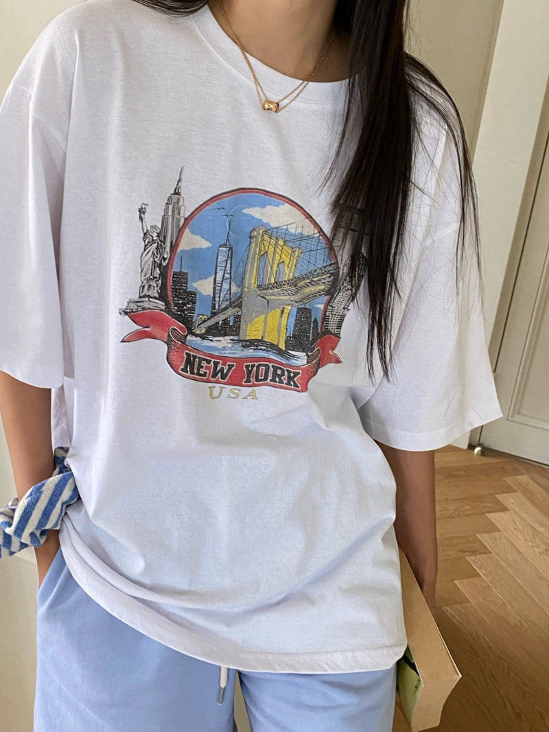 Diana - Korean Women Fashion - #womensfashion - Bridge Tee - 7