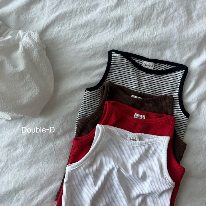 Doubled - Korean Children Fashion - #Kfashion4kids - Kyoro Sleeveless Tee