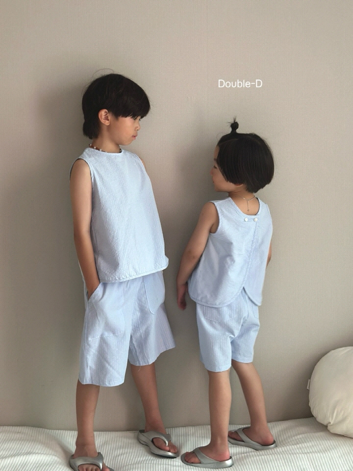 Doubled - Korean Children Fashion - #childrensboutique - Fiona Sleeveless Tee - 6