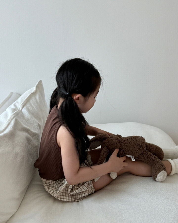 Doubled - Korean Children Fashion - #kidsshorts - Kyoro Sleeveless Tee - 12