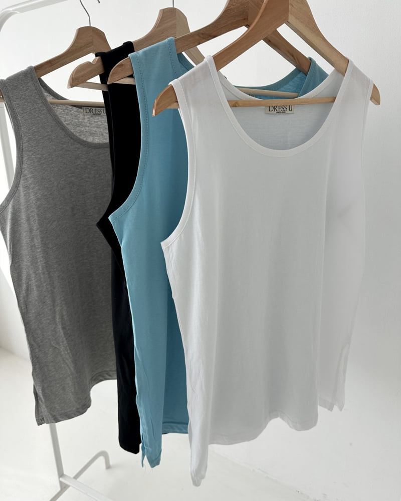 Dress U - Korean Women Fashion - #momslook - Cotton Bio Sleeveless - 5