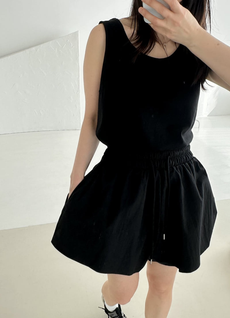 Dress U - Korean Women Fashion - #momslook - CN Nylon Skort - 11