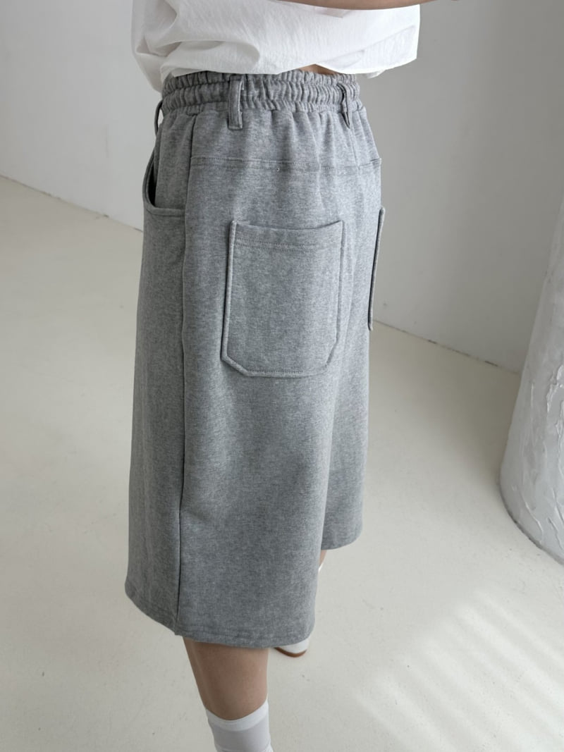 Dress U - Korean Women Fashion - #momslook - Bermuda Sweat Shorts - 3