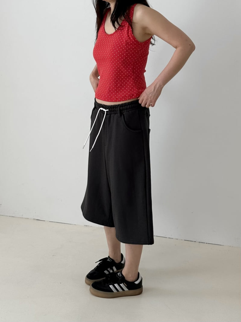 Dress U - Korean Women Fashion - #momslook - Bermuda Sweat Shorts - 5