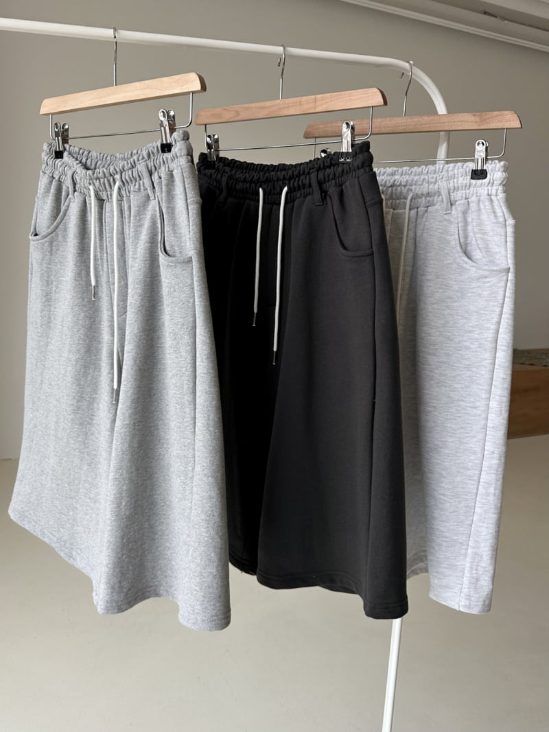 Dress U - Korean Women Fashion - #momslook - Bermuda Sweat Shorts - 7