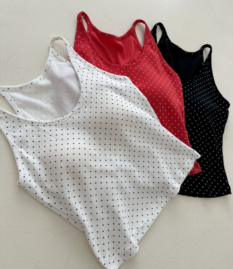 Dress U - Korean Women Fashion - #momslook - Dot Bra Top - 8