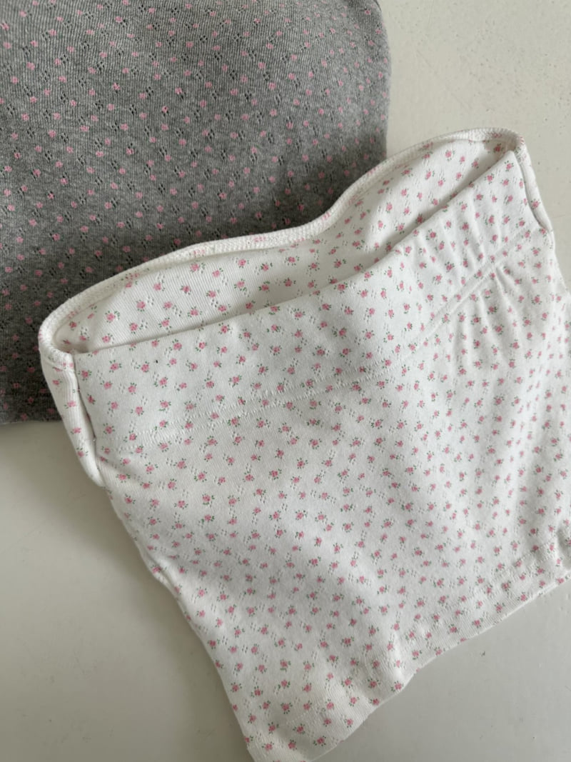 Dress U - Korean Women Fashion - #momslook - Mini Floral Bra Top - 6
