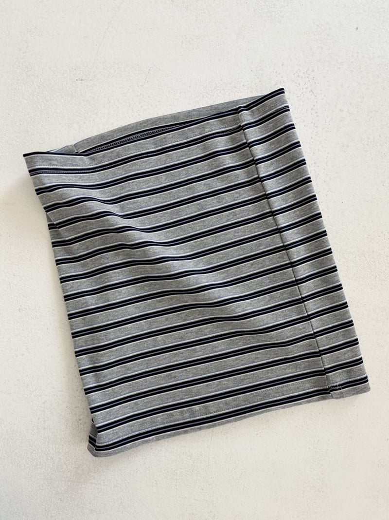 Dress U - Korean Women Fashion - #momslook - Striped Crop Top - 9