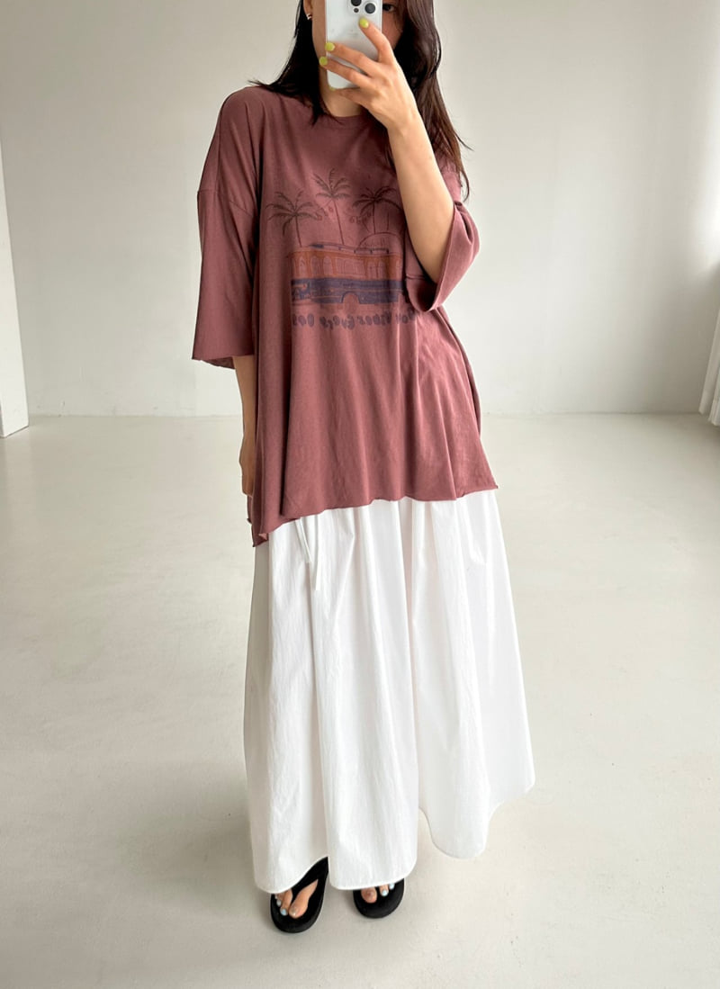 Dress U - Korean Women Fashion - #momslook - Everyday Digital Tee - 9
