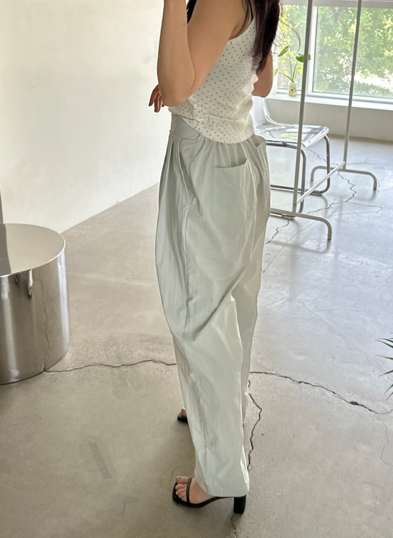 Dress U - Korean Women Fashion - #momslook - High-Density Washed Pants - 5