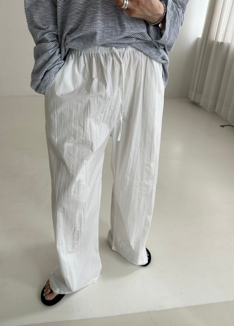 Dress U - Korean Women Fashion - #momslook - Pleated Wild Pants - 10