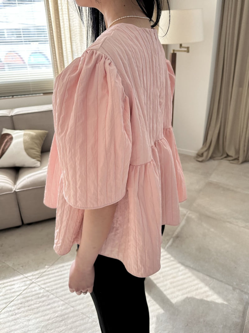 Dress U - Korean Women Fashion - #momslook - Juju Puff Blouse - 10