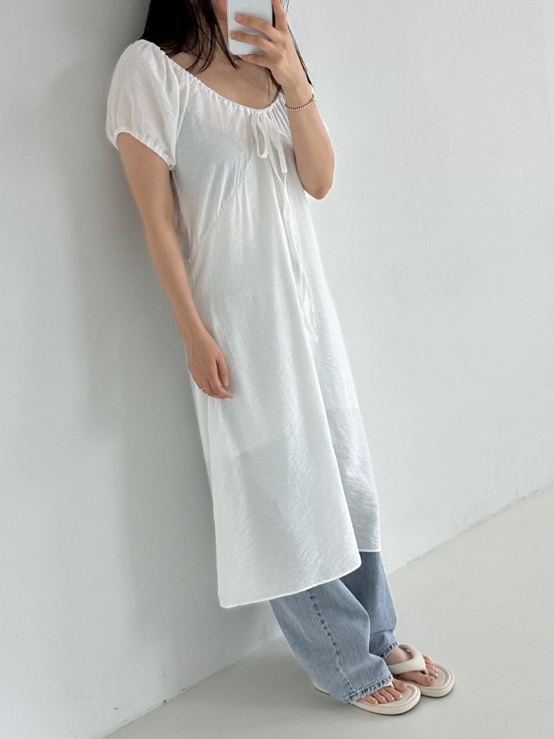 Dress U - Korean Women Fashion - #momslook - Marine Strap One-Piece - 11