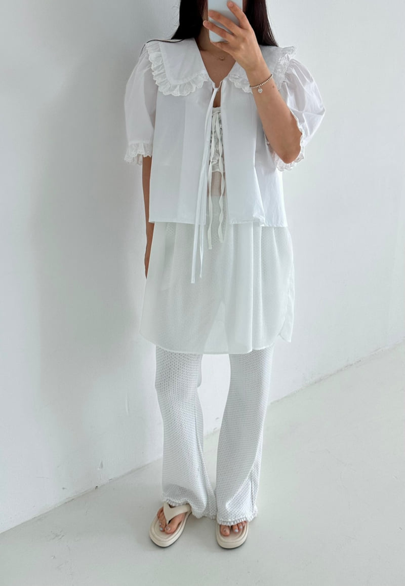 Dress U - Korean Women Fashion - #momslook - Layered Shirring One-Piece - 6