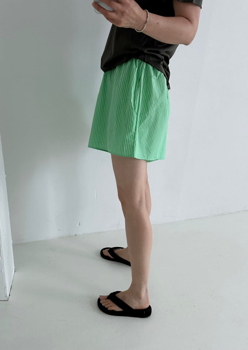 Dress U - Korean Women Fashion - #momslook - Crisp Stripe Skort - 12