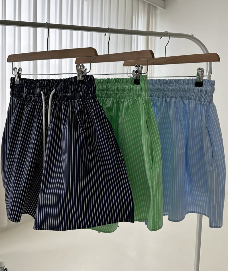 Dress U - Korean Women Fashion - #momslook - Crisp Stripe Skort - 6