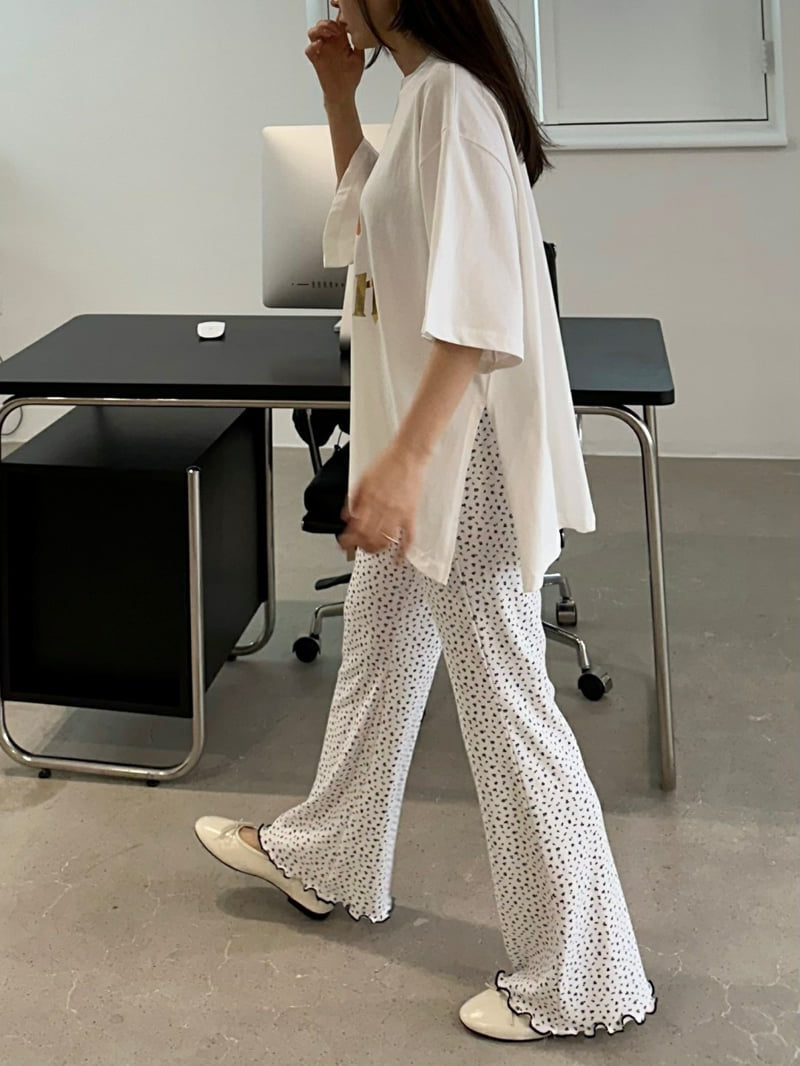 Dress U - Korean Women Fashion - #momslook - Holiday Punching Bootcut Pants - 8