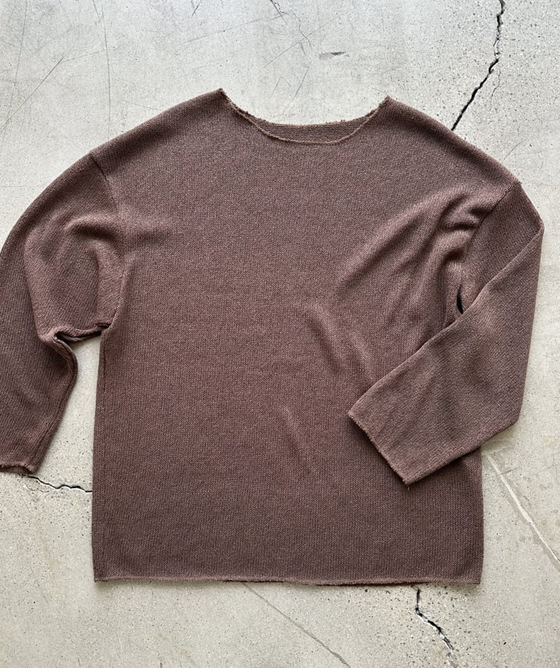 Dress U - Korean Women Fashion - #restrostyle - Loose Fit Linen Knit - 9