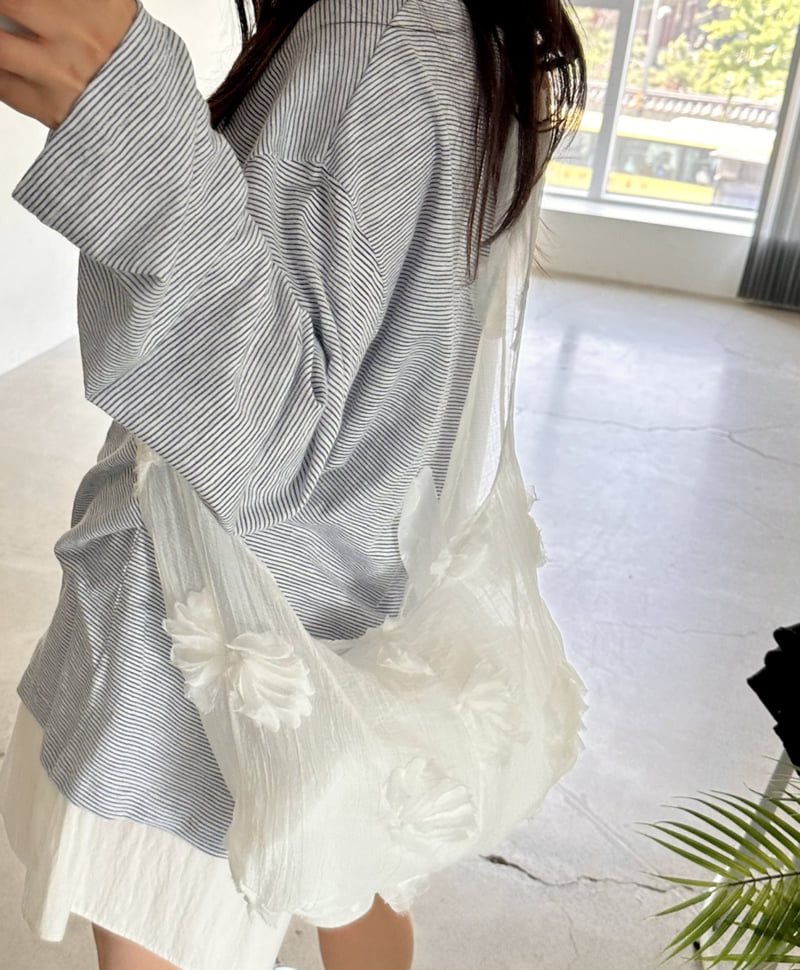 Dress U - Korean Women Fashion - #restrostyle - Floral Cloth Bag - 8