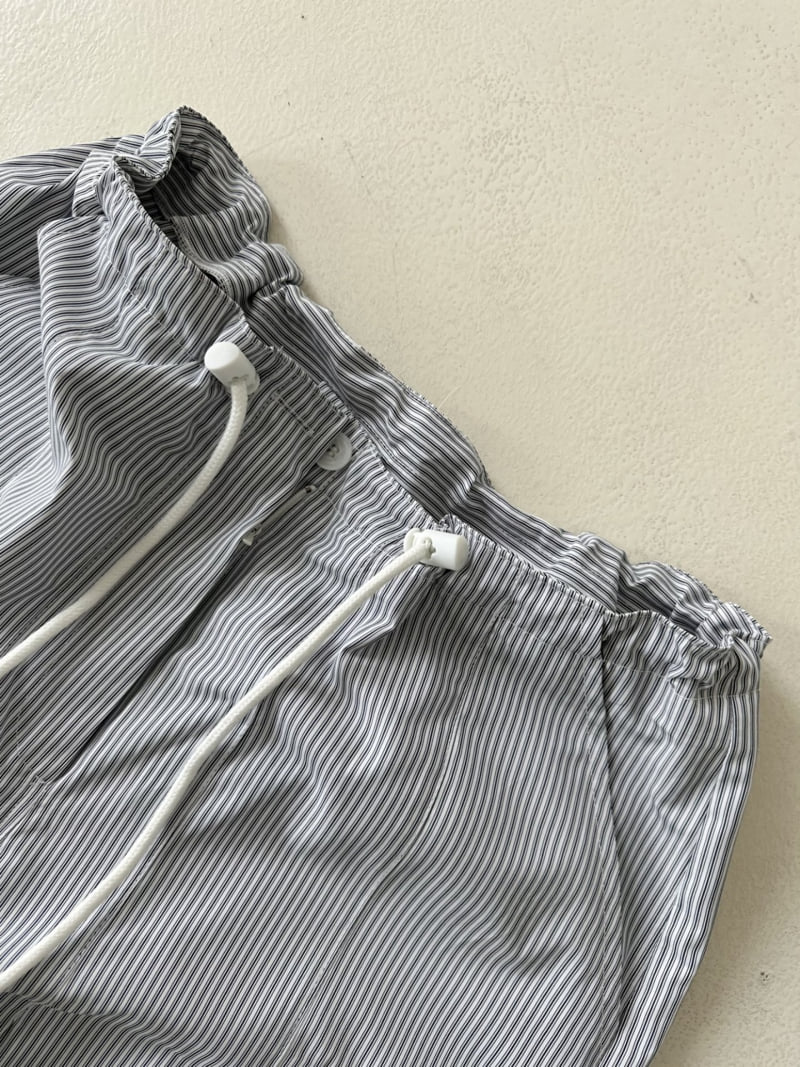 Dress U - Korean Women Fashion - #romanticstyle - Striped Cargo Pants - 8