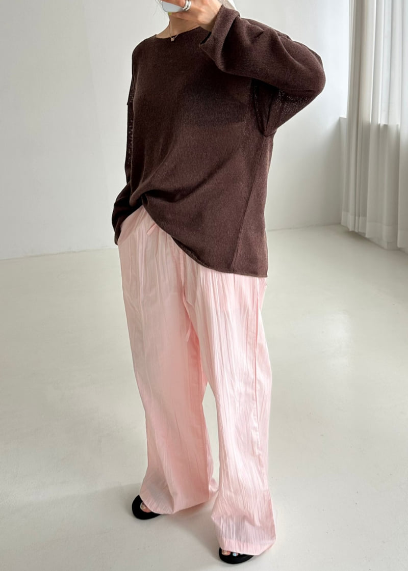 Dress U - Korean Women Fashion - #romanticstyle - Pleated Wild Pants - 6