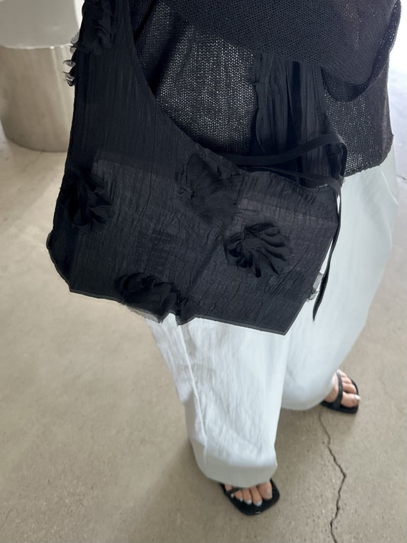 Dress U - Korean Women Fashion - #shopsmall - Floral Cloth Bag - 10