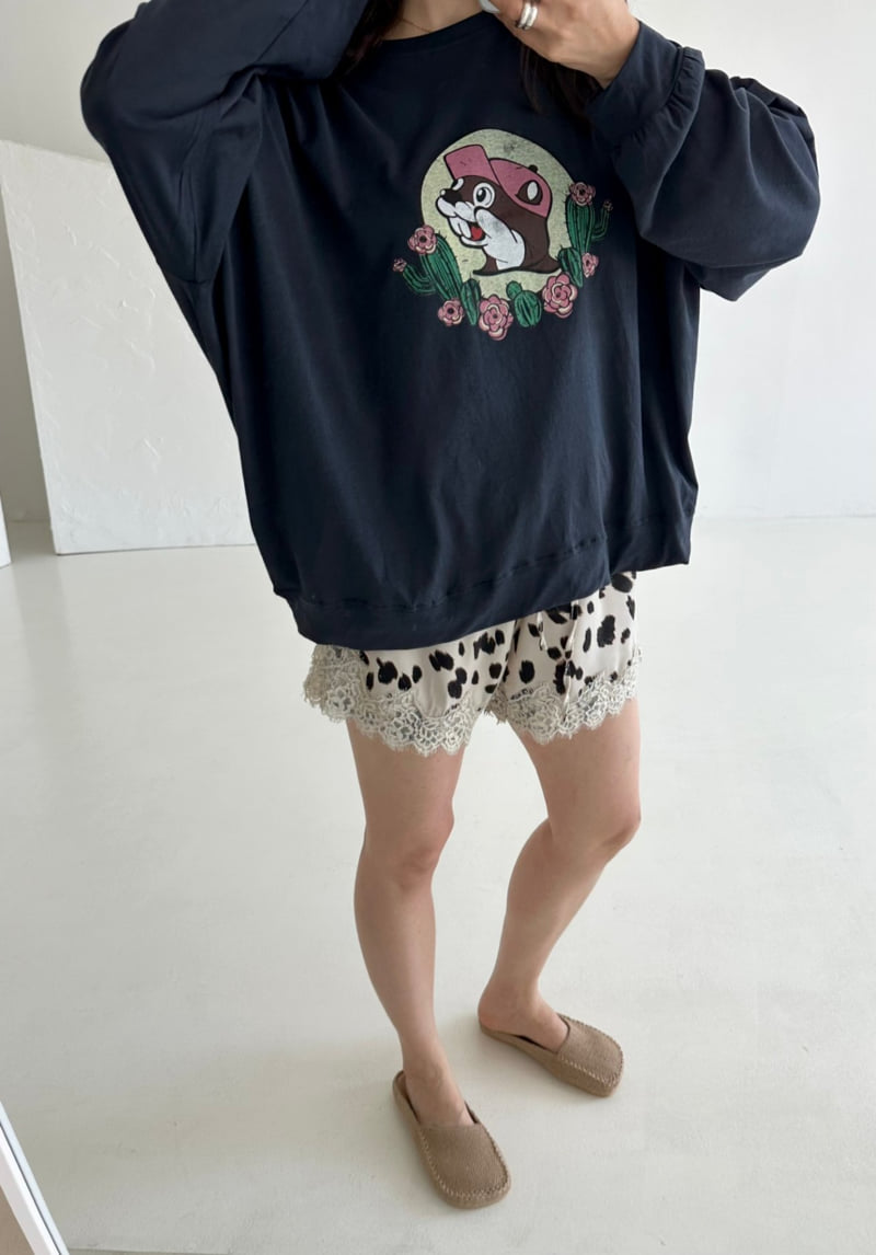 Dress U - Korean Women Fashion - #shopsmall - Leopard Lace Pants - 3