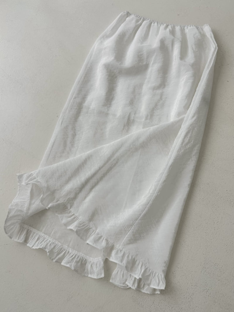 Dress U - Korean Women Fashion - #shopsmall - Satin Shirring Skirt