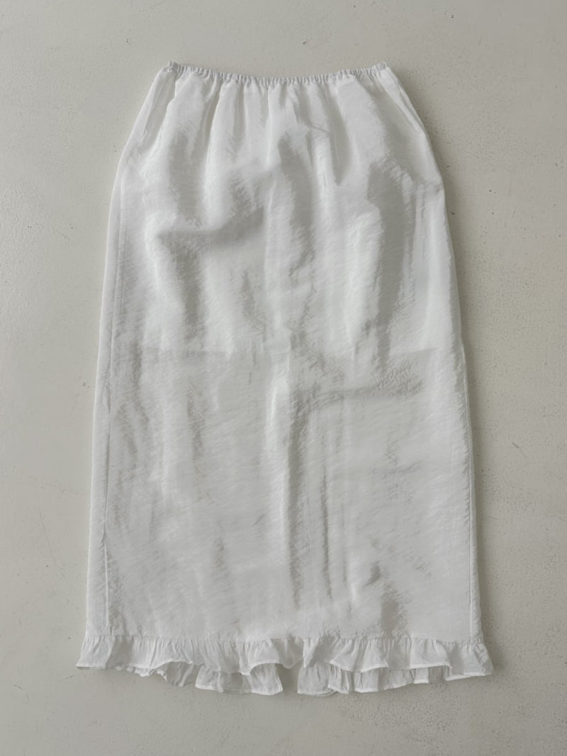 Dress U - Korean Women Fashion - #thatsdarling - Satin Shirring Skirt - 2