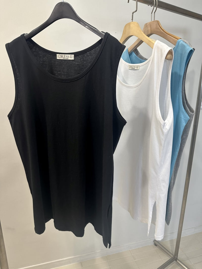 Dress U - Korean Women Fashion - #thelittlethings - Cotton Bio Sleeveless - 2