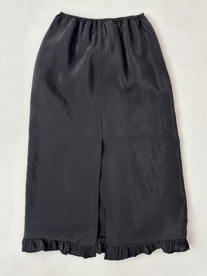 Dress U - Korean Women Fashion - #thelittlethings - Satin Shirring Skirt - 3