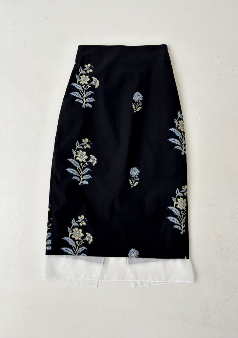Dress U - Korean Women Fashion - #thelittlethings - Floral Chiffon Skirt