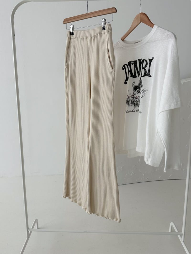 Dress U - Korean Women Fashion - #thelittlethings - Nalnali Bootcut Pants - 8