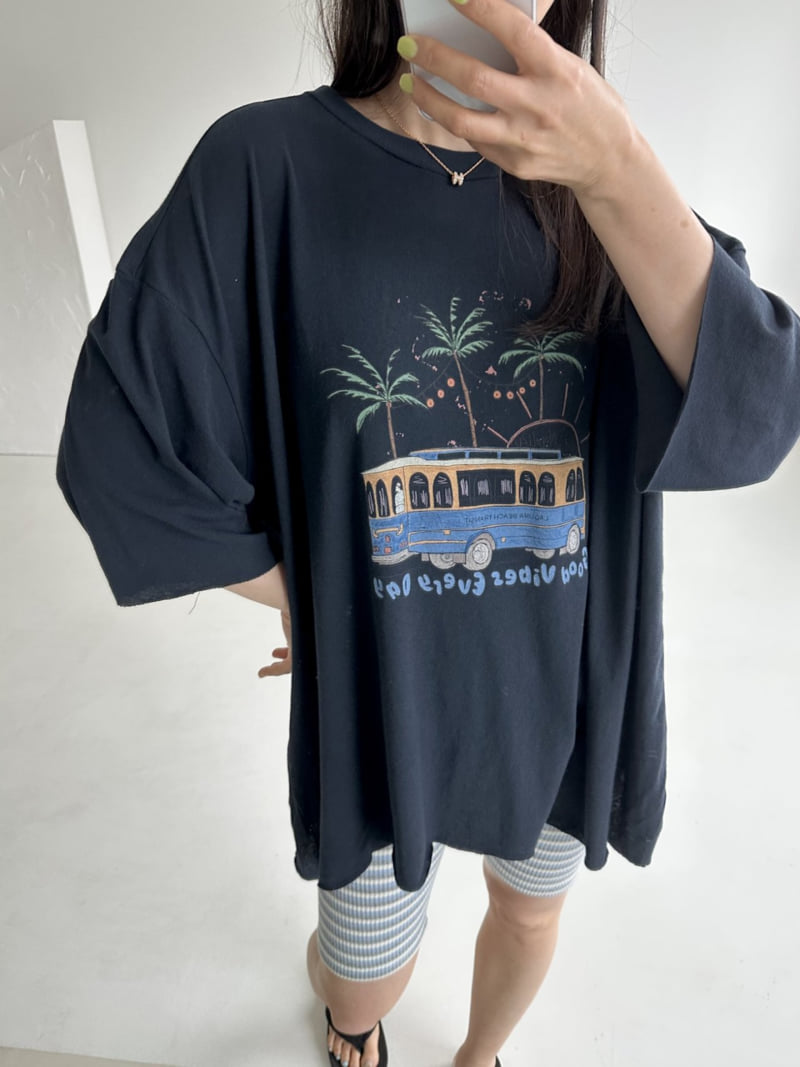 Dress U - Korean Women Fashion - #vintageinspired - Everyday Digital Tee - 11