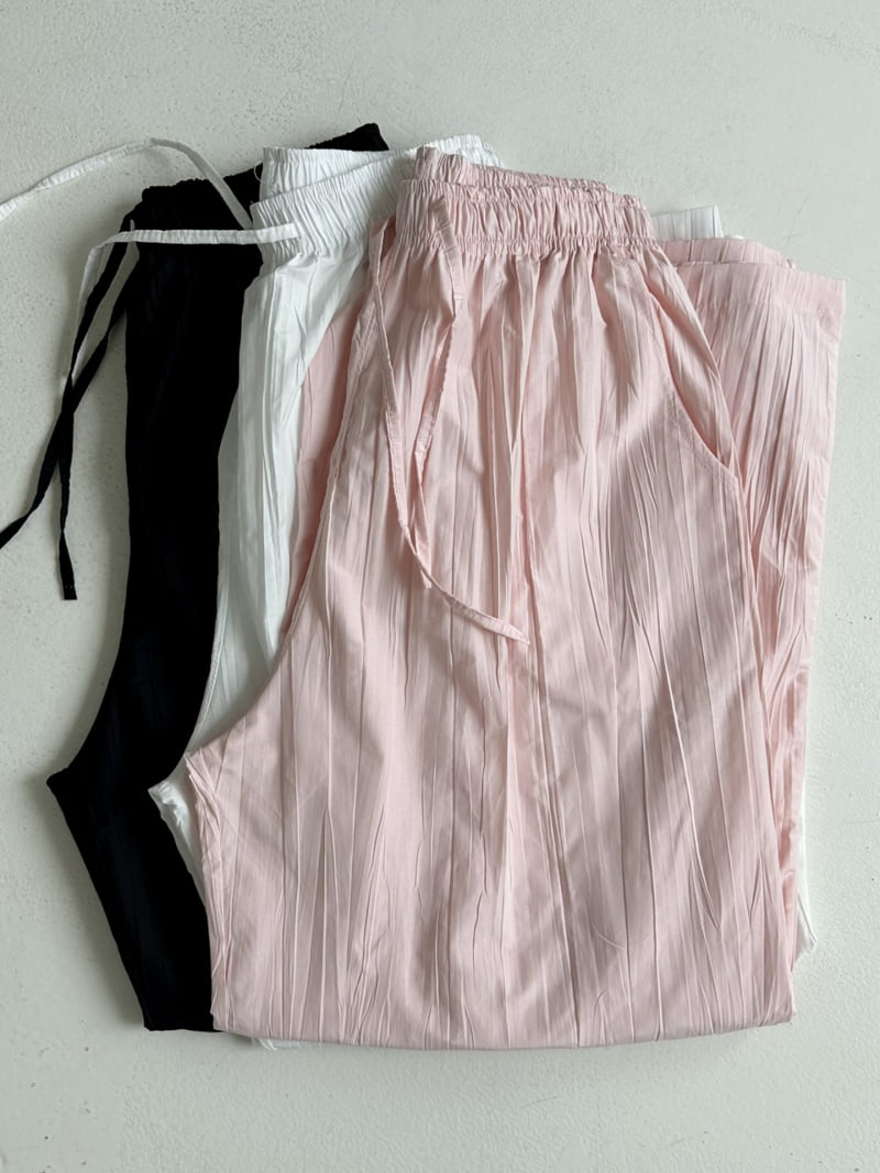 Dress U - Korean Women Fashion - #vintageinspired - Pleated Wild Pants - 2