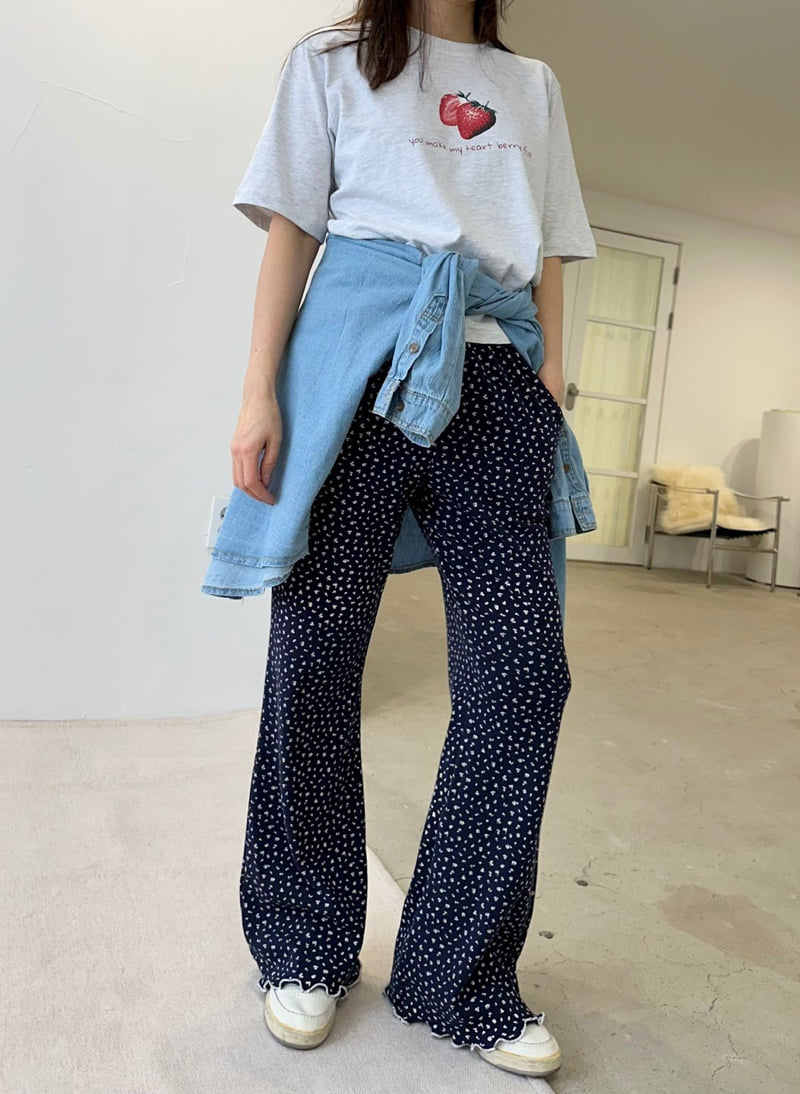 Dress U - Korean Women Fashion - #vintagekidsstyle - Holiday Punching Bootcut Pants