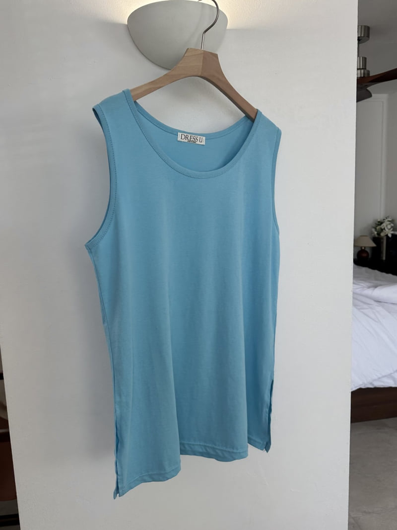 Dress U - Korean Women Fashion - #momslook - Cotton Bio Sleeveless - 4