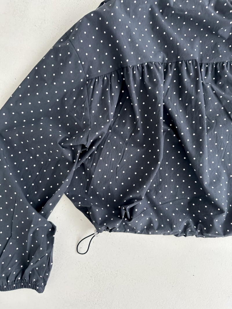 Dress U - Korean Women Fashion - #womensfashion - Windbreaker Dot Jacket - 3