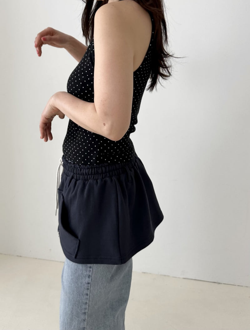 Dress U - Korean Women Fashion - #womensfashion - Zipper Sweat Wrap Skirt - 10