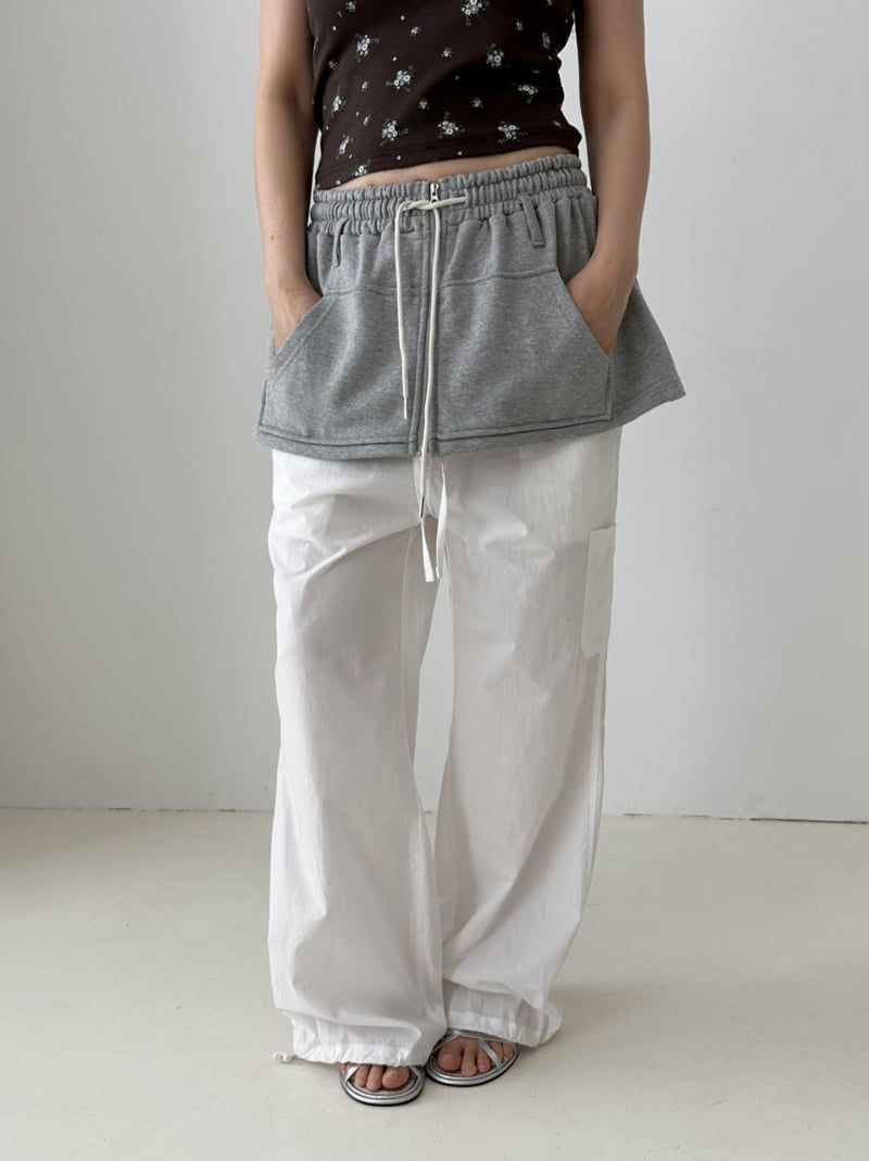 Dress U - Korean Women Fashion - #womensfashion - Zipper Sweat Wrap Skirt - 12