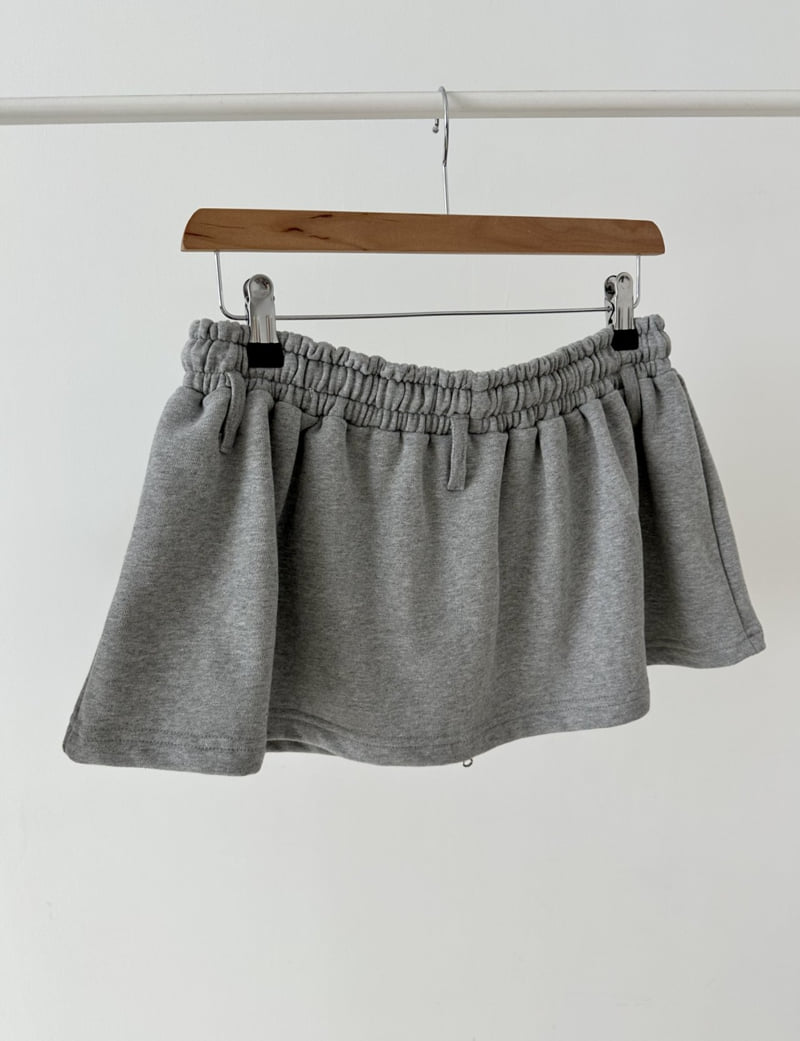Dress U - Korean Women Fashion - #womensfashion - Zipper Sweat Wrap Skirt - 6
