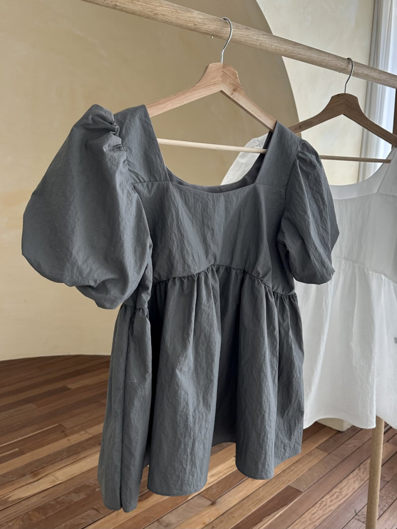 Dress U - Korean Women Fashion - #womensfashion - Crisp Puff Blouse - 8