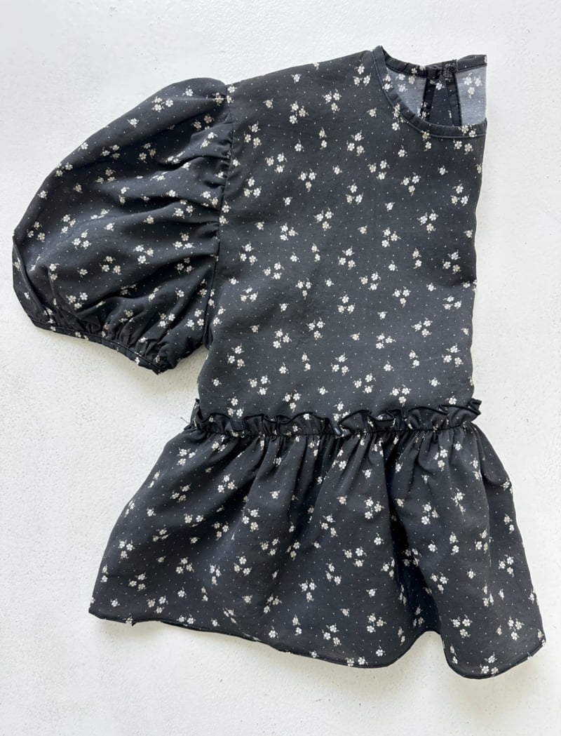 Dress U - Korean Women Fashion - #womensfashion - Floral Shirring Blouse - 9