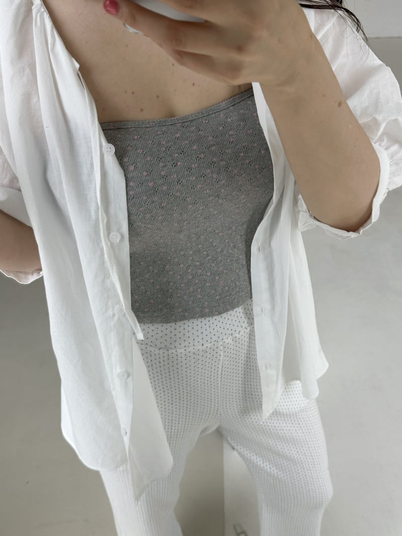 Dress U - Korean Women Fashion - #womensfashion - Mini Floral Bra Top - 7