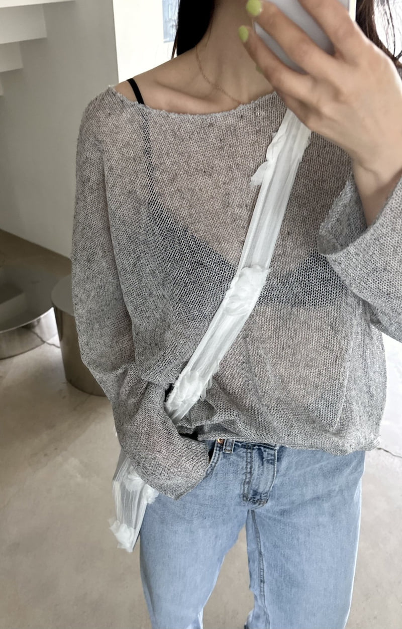 Dress U - Korean Women Fashion - #womensfashion - Loose Fit Linen Knit - 5