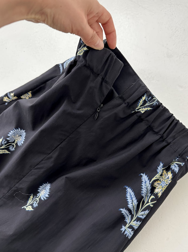 Dress U - Korean Women Fashion - #womensfashion - Floral Chiffon Skirt - 3