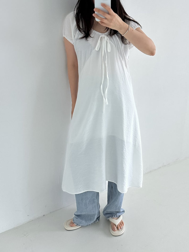 Dress U - Korean Women Fashion - #womensfashion - Marine Strap One-Piece - 12